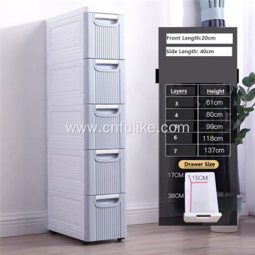 Drawer Waterproof Wardrobe Plastic Cabinet